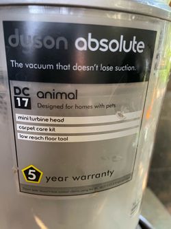 Dyson vacuum