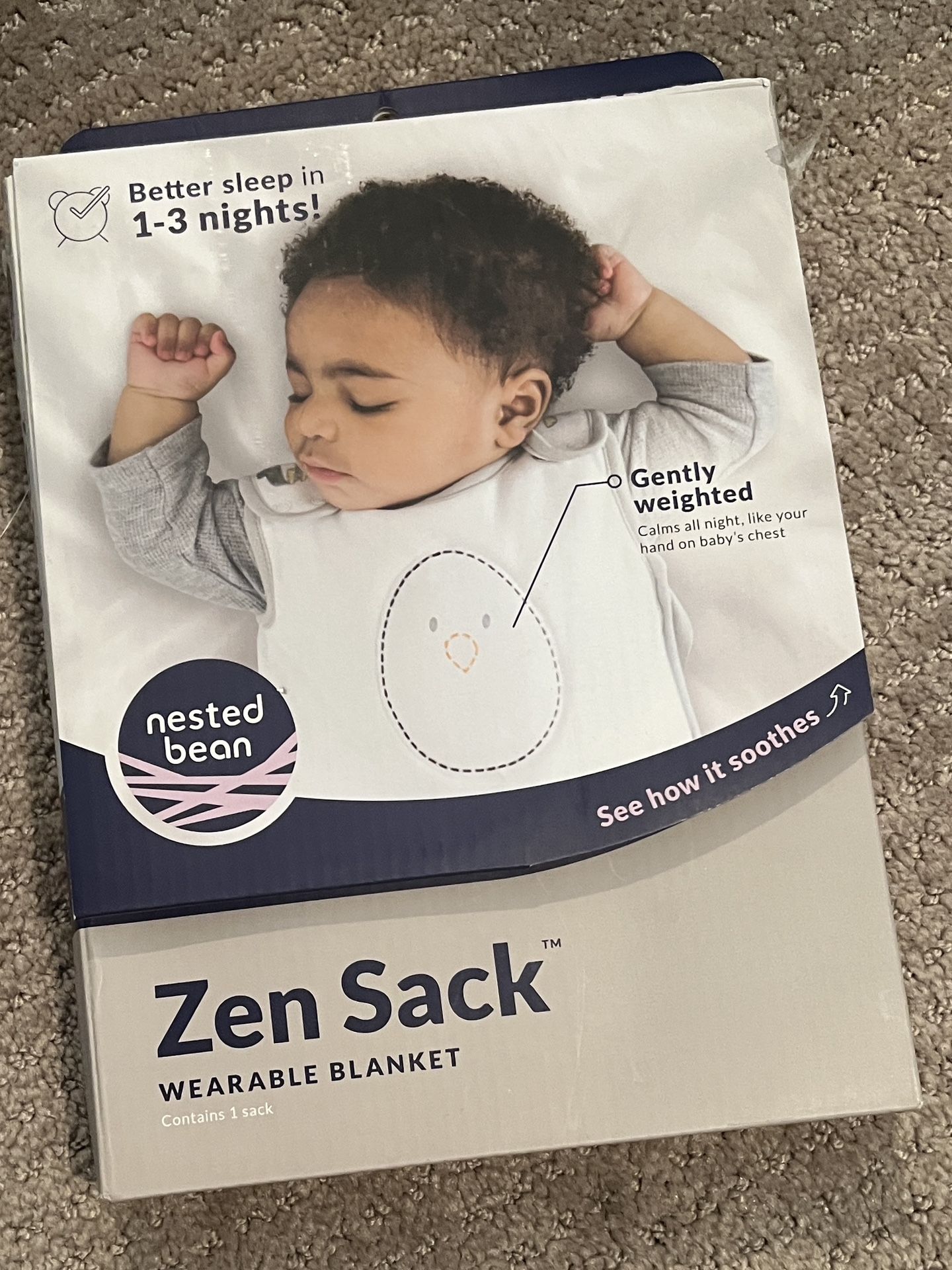 Zen Sleep Sack - Never Used But Open Box- Size M 6-15mo