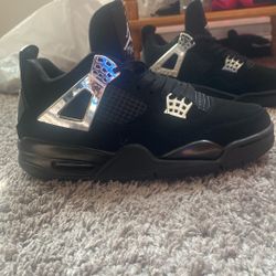 jordan 4 metallic black cats