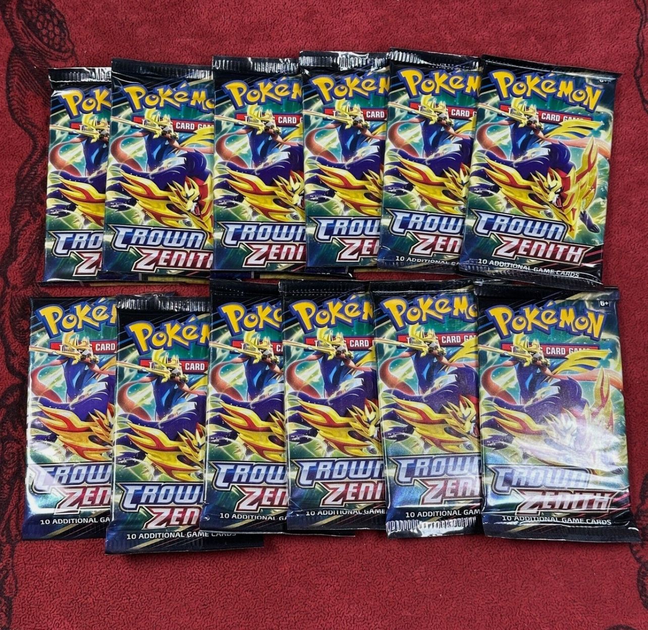 Pokemon Crown Zenith Booster Packs