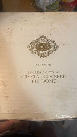 Crystal Covered Pie Dome