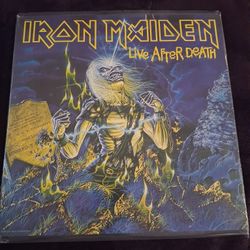 Vintage 1985 Iron Maiden Live album 