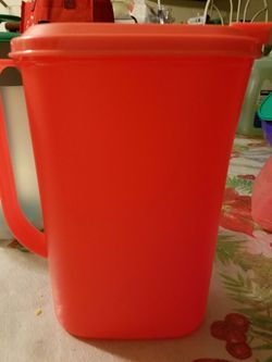 Tupperware water/ceral pitcher