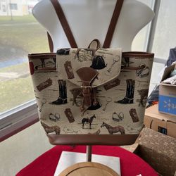 Beautiful Equestrian Backpack 