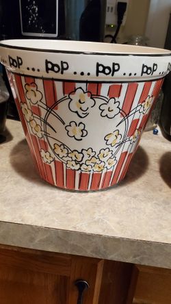 Ceramic Popcorn Bowl Set