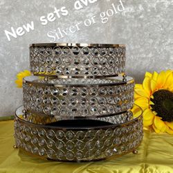 3 Pieces Dessert Stands 