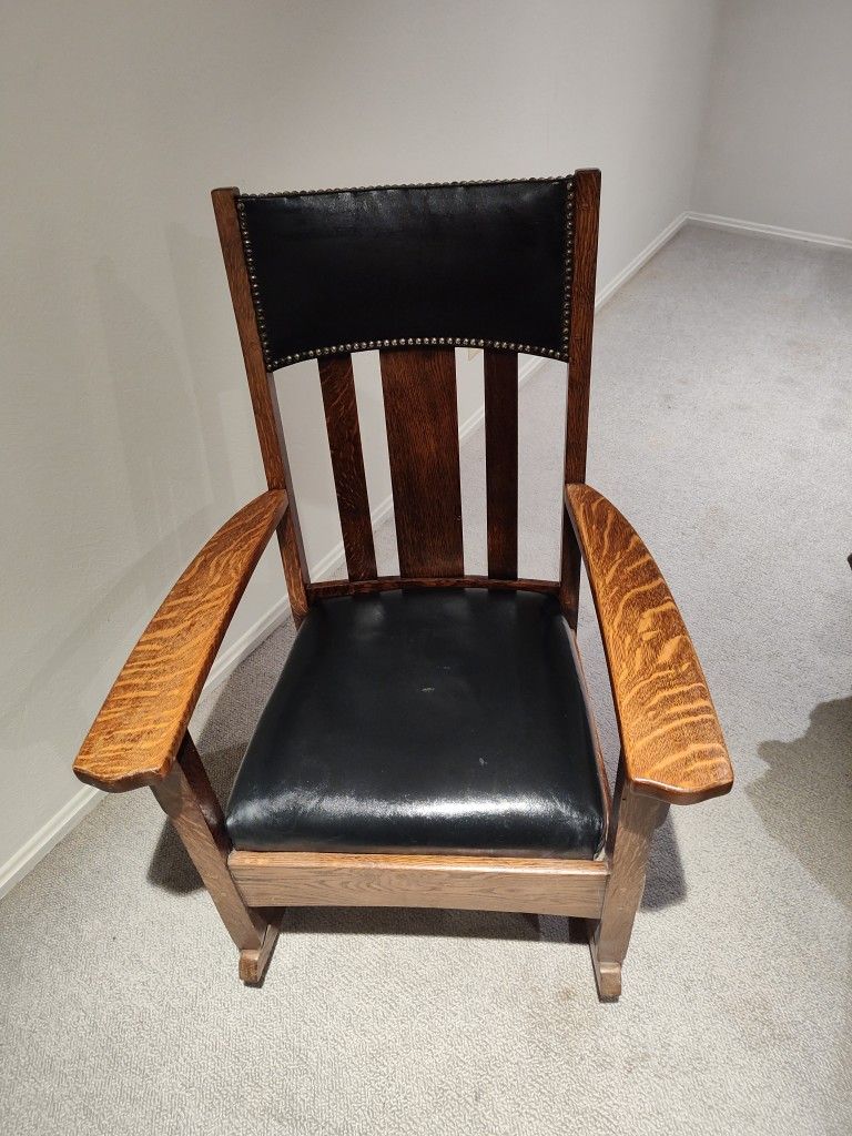 Antique Mission Rocking Chair