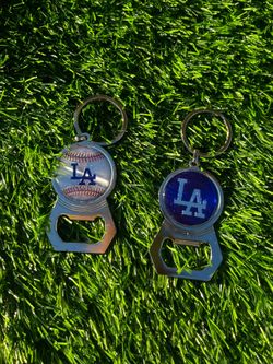 LA Dodgers Bottle Opener Keychain