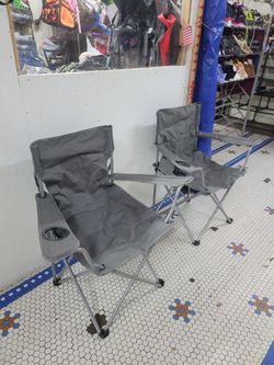 2 Used Folding Lawn Chairs Good Condition $15 both