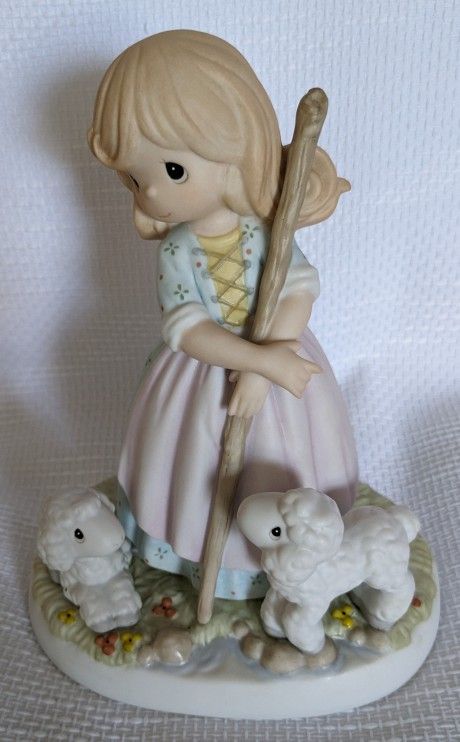 Precious Moments Besides Still Waters  Figurine 