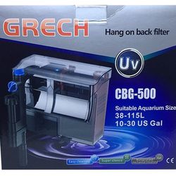 UV Sterilizer Hang-On Back Filter For 10-30gal,