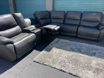 Costco leather sectional