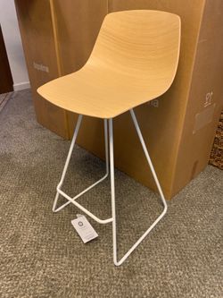 SET OF 3 BRAND NEW IN BOX Lapalma MIUNN sled bar stools / chairs