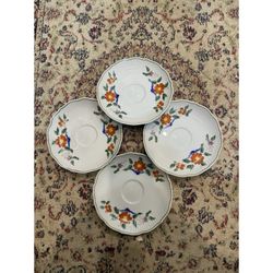  Saucer Plate Imperial Chrysanthemum Taste Setter Hand Painted 4 available 