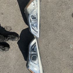 2013-2016 HYUNDAI SANTE FE HALOGEN HEADLIGHTS