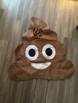 Poop emoji costume