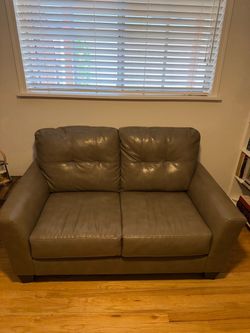 Grey Loveseat