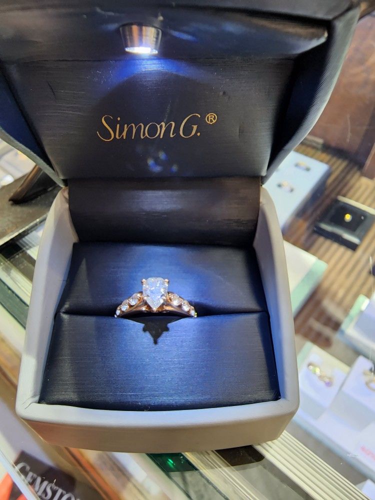 Rose Gold Engagement Ring