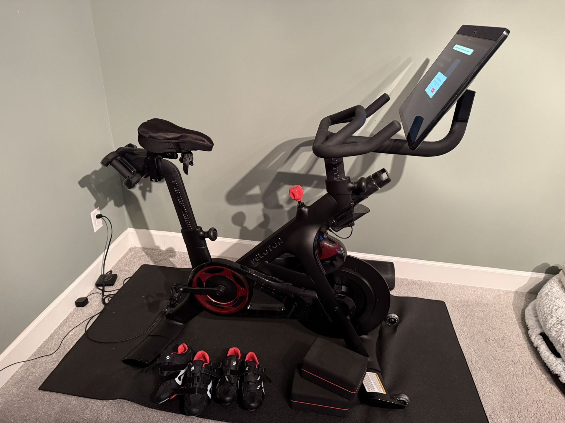 Peloton Bike+ W/ 2 Pair of Shoes