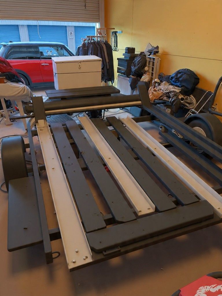 Bike Trailer With Utility Box Attached