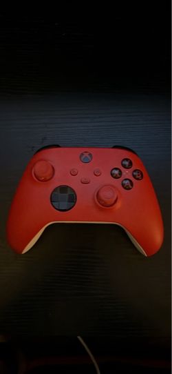 red Xbox controller
