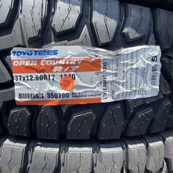 Toyo R/T 37x12.5r17 ( Set Of 4 ) 