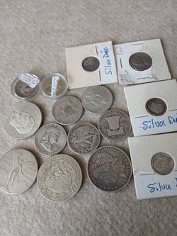 15 silver coin usa and Mexico