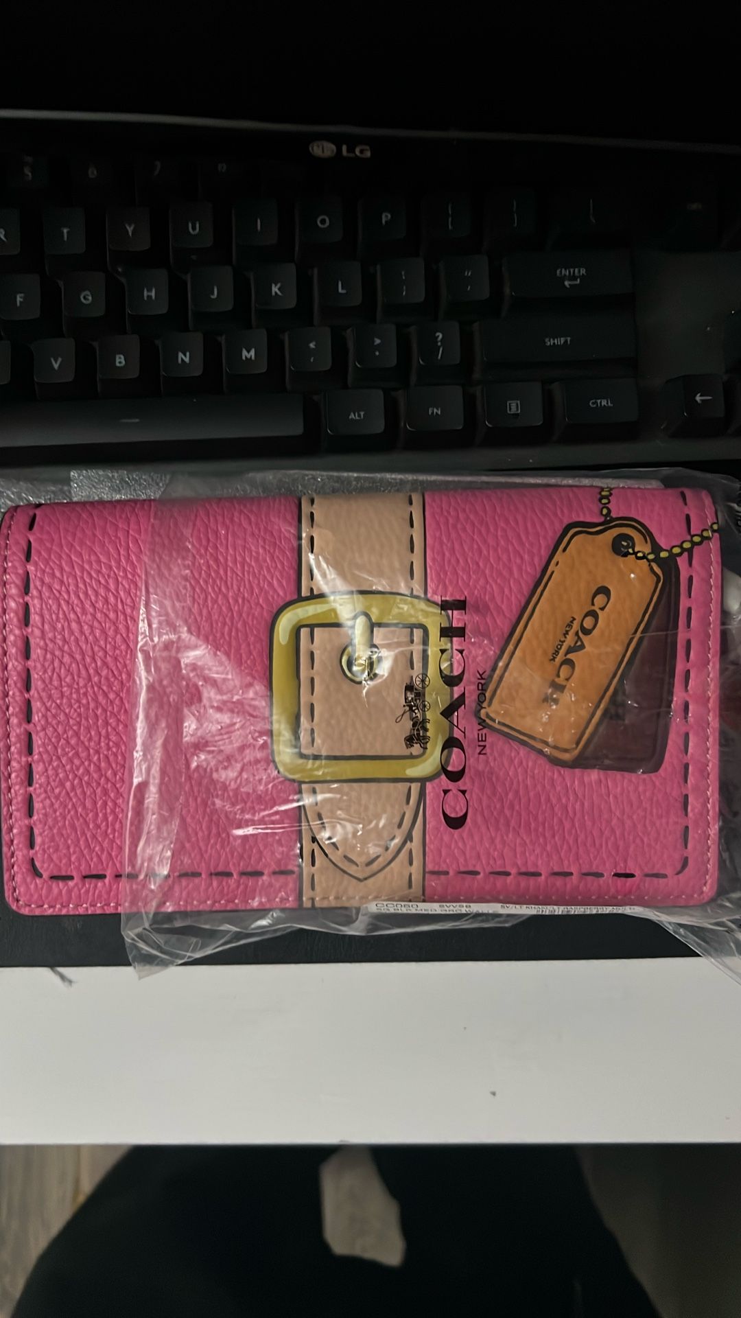 Pink Coach Crossbody
