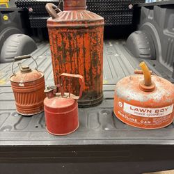 Vintage Gas Cans