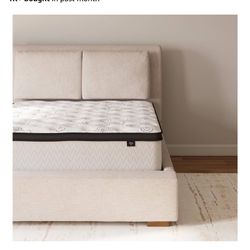 Bed, Mattress And Desk