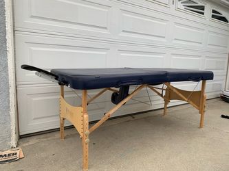 Massage table