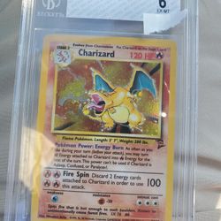 Charizard Base Set 2 Beckett 6