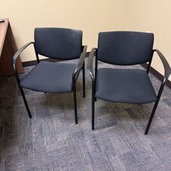 Used Set of Black Chairs
