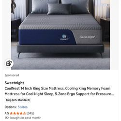 BRAND NEW 14 Inch king Size WRAPPED UP