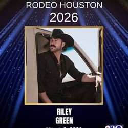 Riley Green Houston Rodeo Club Carnival 