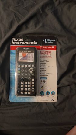 Texas Instruments TI-84 Plus CE Python Graphing Calculator