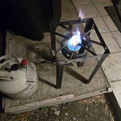 Turkey fryer burner stand