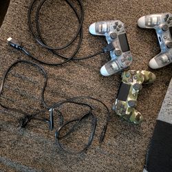ps4 controllers  and hdmi and power cord