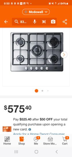 Summit Made In Italy 27in. Gas Cook Top Stainless Steel 