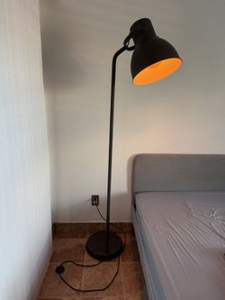 IKEA Hektar Dark Grey Floor Lamp