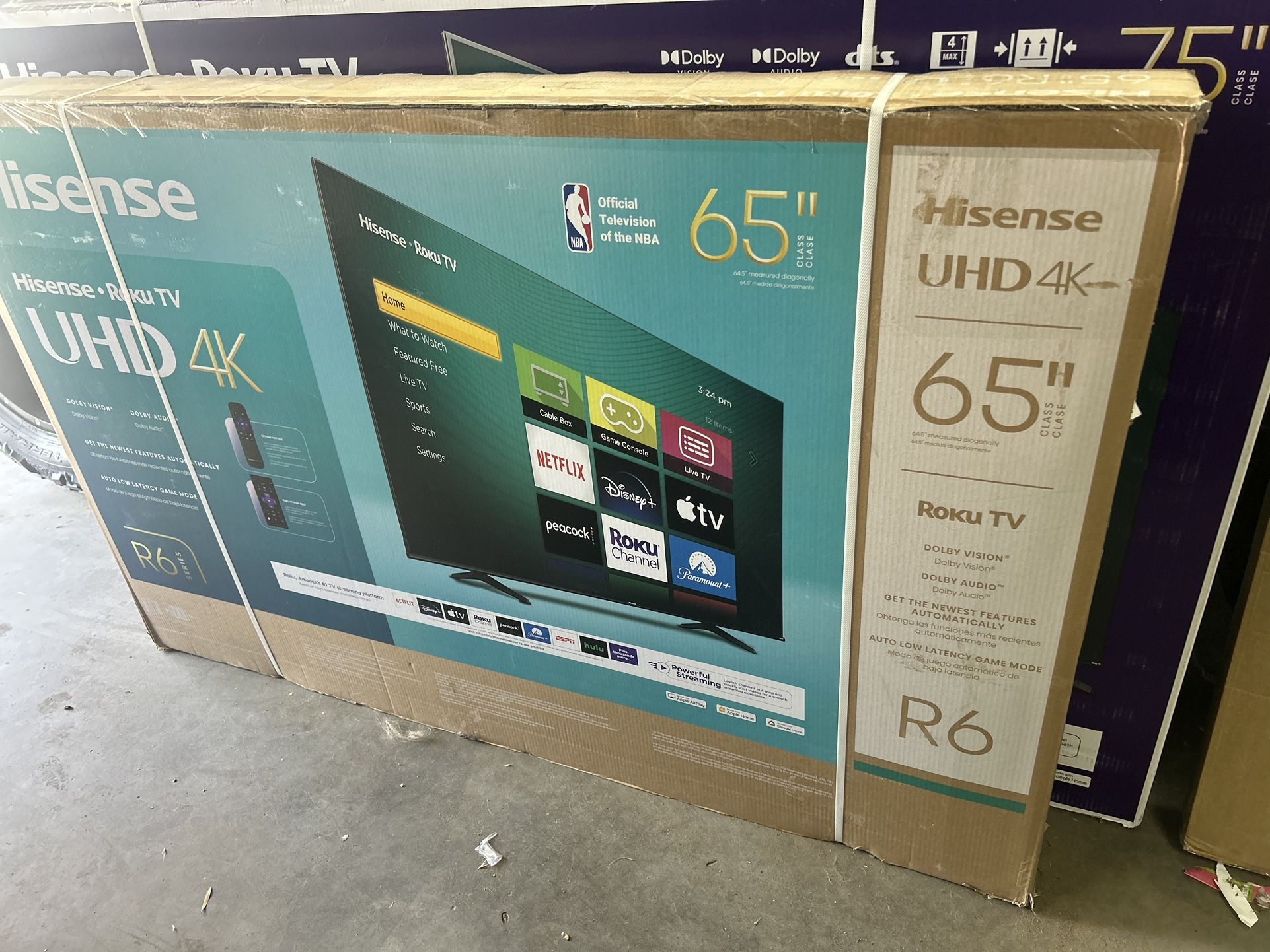 65” Inch Hisense Smart UHDTV 4K