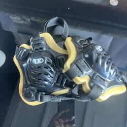 Cliff Keen F5 Tornado Wrestling Headgear - Black/Vegas Gold/Black 