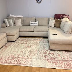 Beige Rooms To Go Sectional