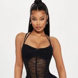 Black Lace Dress