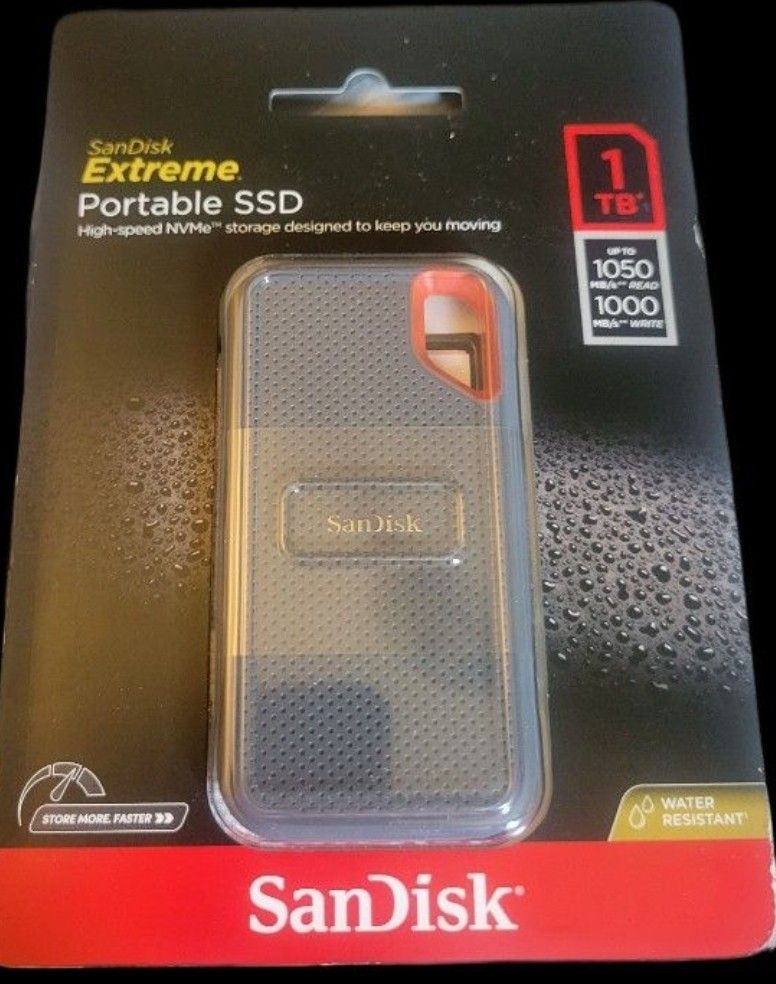 Sandisk Extreme Portable SSD 1TB NEW
