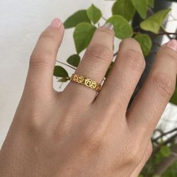 Chinese Feng Shui Coins Ring