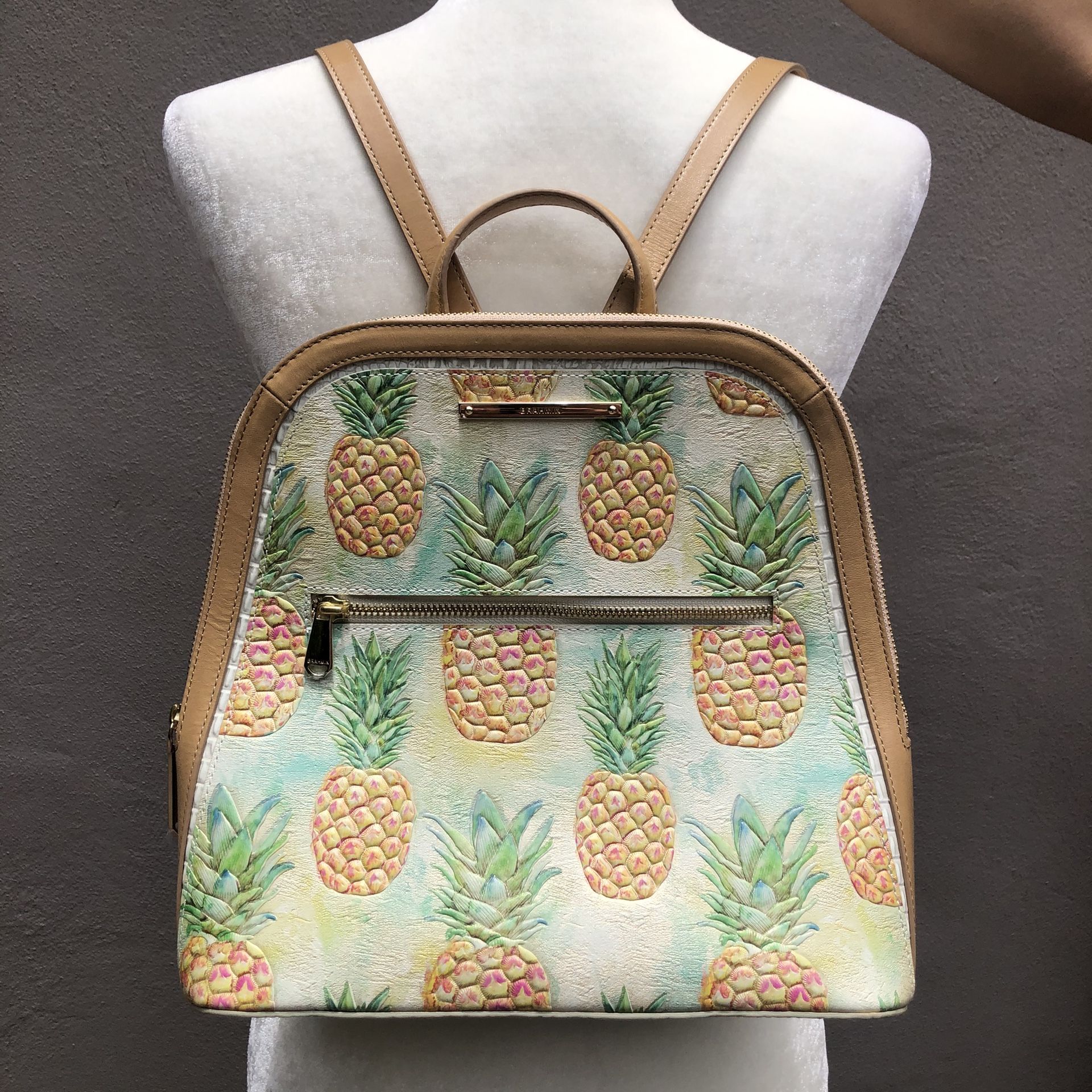 Brand New Brahmin Women s Pompano Collection Felicity Backpack Jewelry Accessories