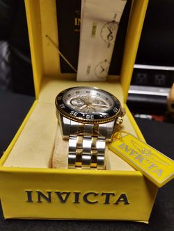 Invicta Men s Pro Diver 15503 Gold Two Tone Watch for Sale in Homestead FL OfferUp