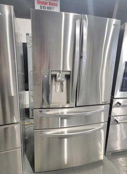 LG 4 Door Stainless Steel Refrigerator
