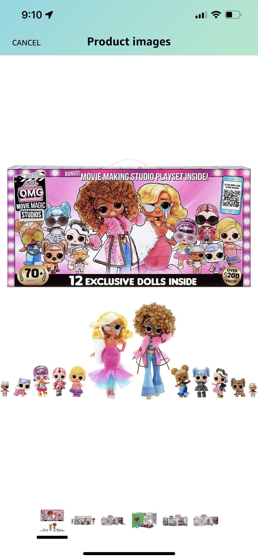 Lol movie Magic 12 Doll Set & Lol Movie Magic Vlogging Camera
